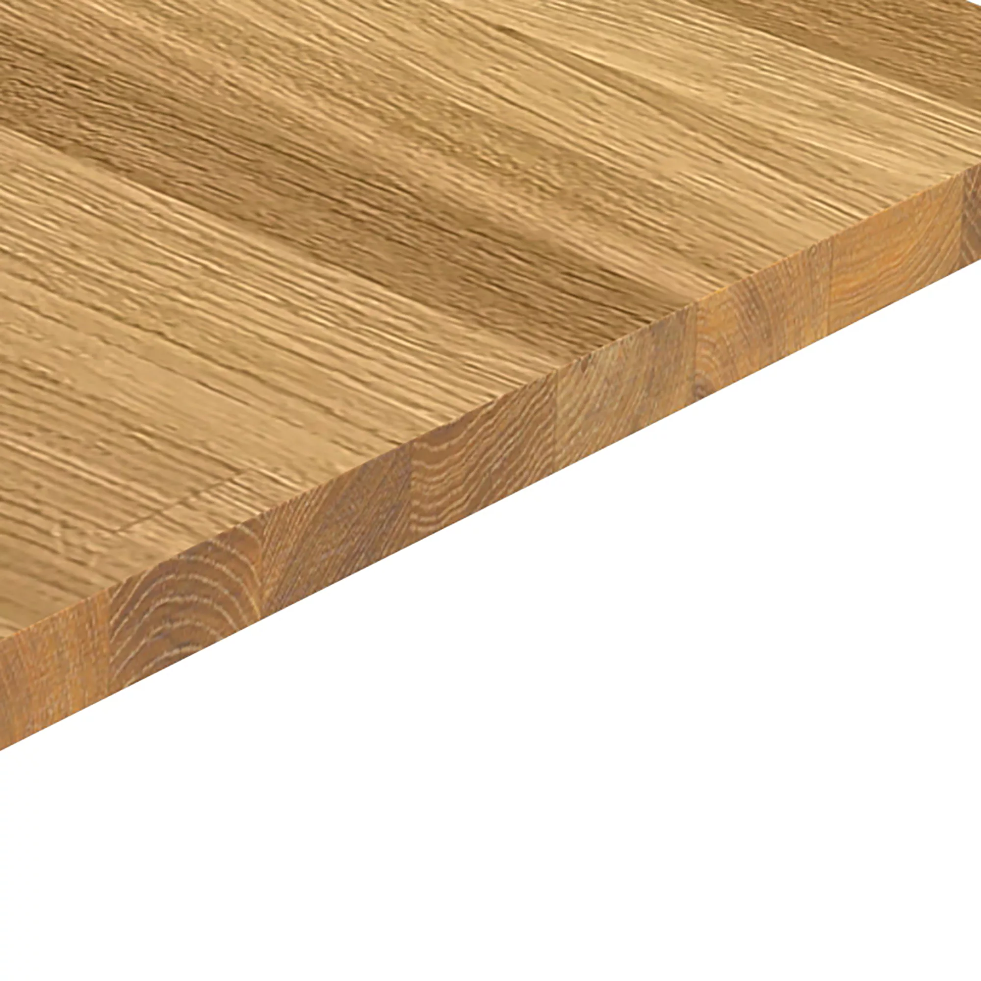 40mm Oak Classic Oiled Solid Oak Chamfered Kitchen Island Worktop, (L)2000mm 3 40mm Oak Classic Oiled Solid Oak Chamfered Kitchen Island Worktop, (L)2000mm