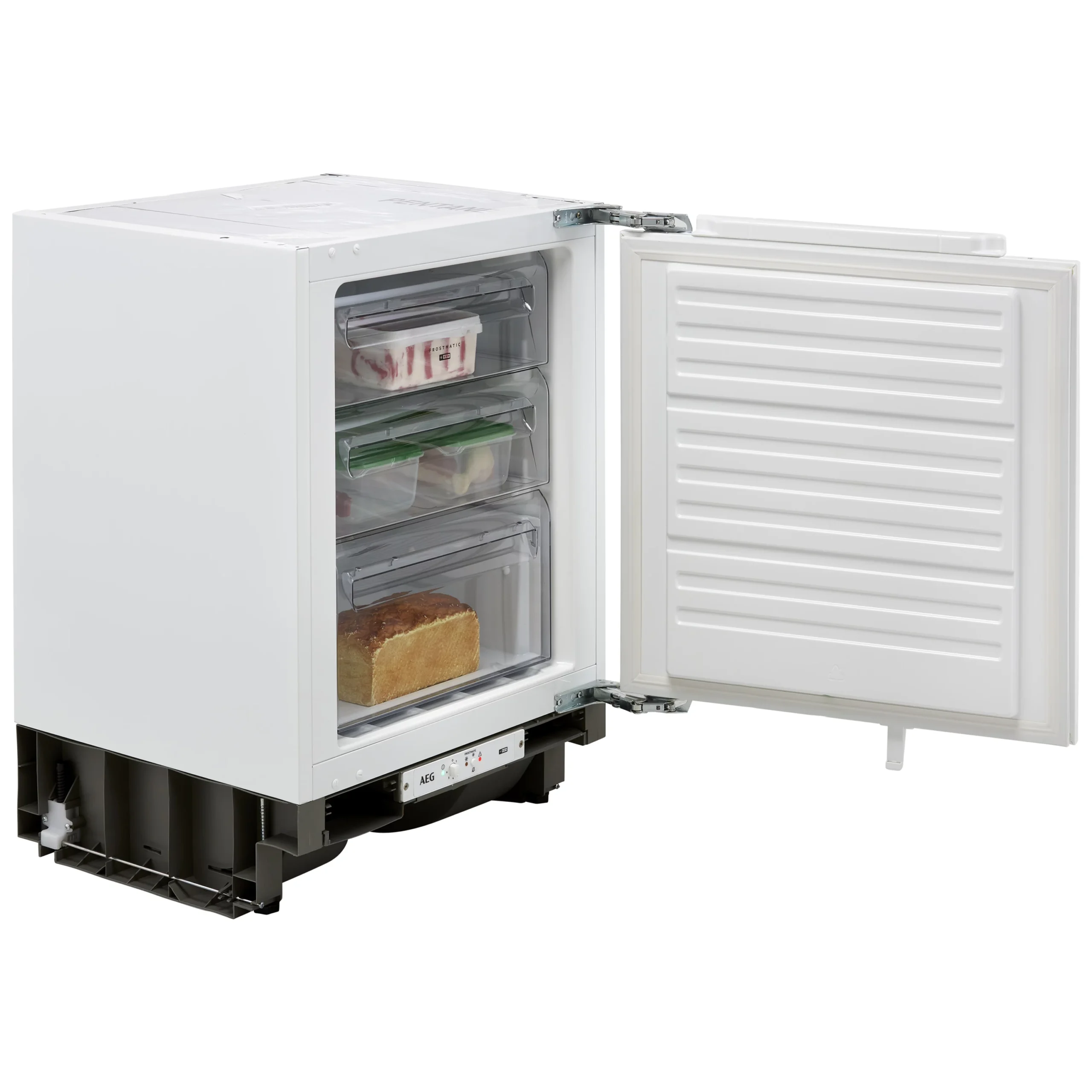 AEG ABE682F1NF_WH Integrated Frost Free Freezer - White 4 AEG ABE682F1NF_WH Integrated Frost Free Freezer - White - Image 2