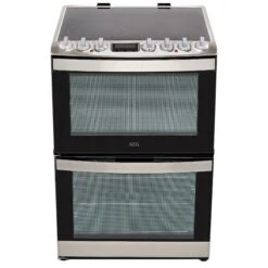 AEG CCB6740ACM 60cm Double Electric Cooker With Ceramic Hob
