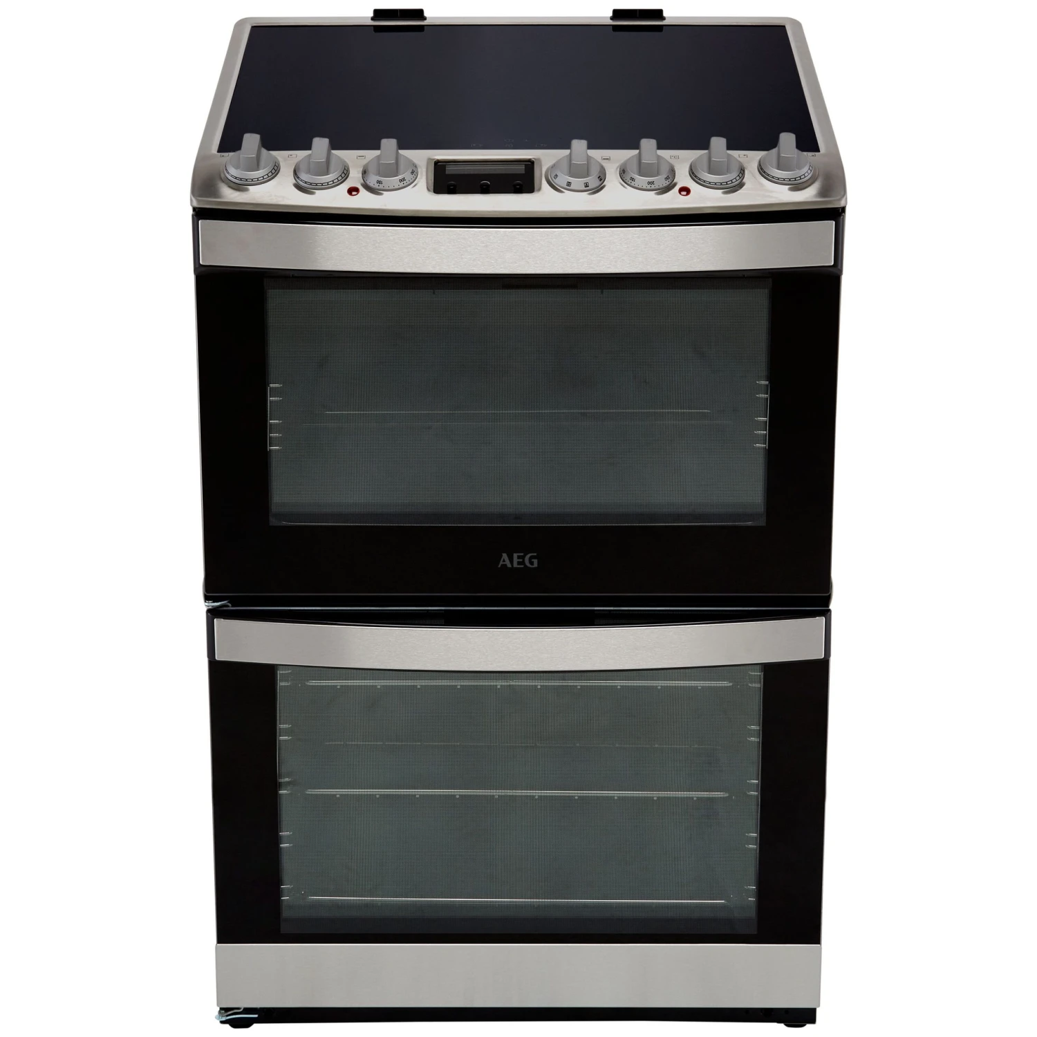 AEG CIB6733ACM_SS 60cm Double Electric Cooker With Induction Hob - Stainless Steel 4 AEG CIB6733ACM_SS 60cm Double Electric Cooker With Induction Hob - Stainless Steel - Image 2