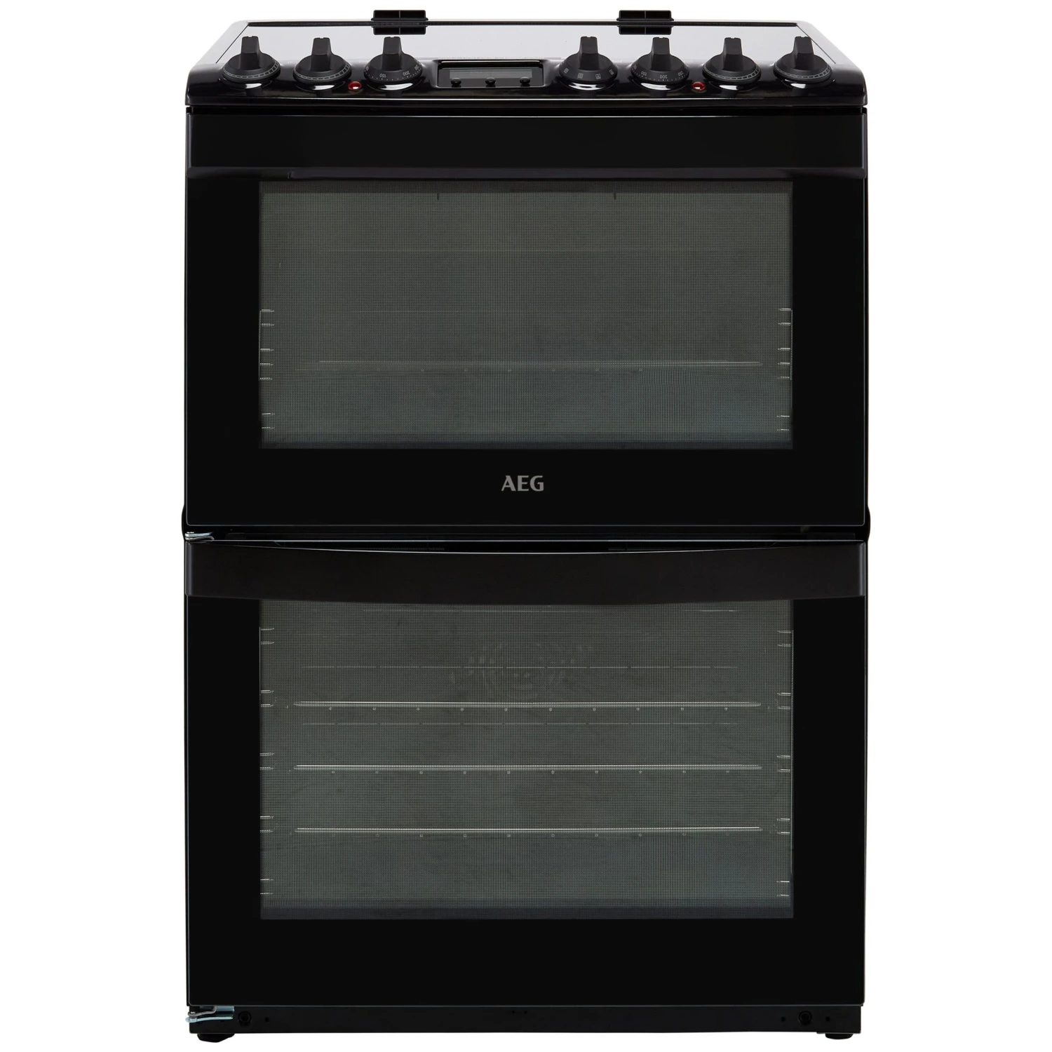 AEG CIB6742ACB_BK 60cm Double Electric Cooker With Induction Hob - Black 4 AEG CIB6742ACB_BK 60cm Double Electric Cooker With Induction Hob - Black - Image 2