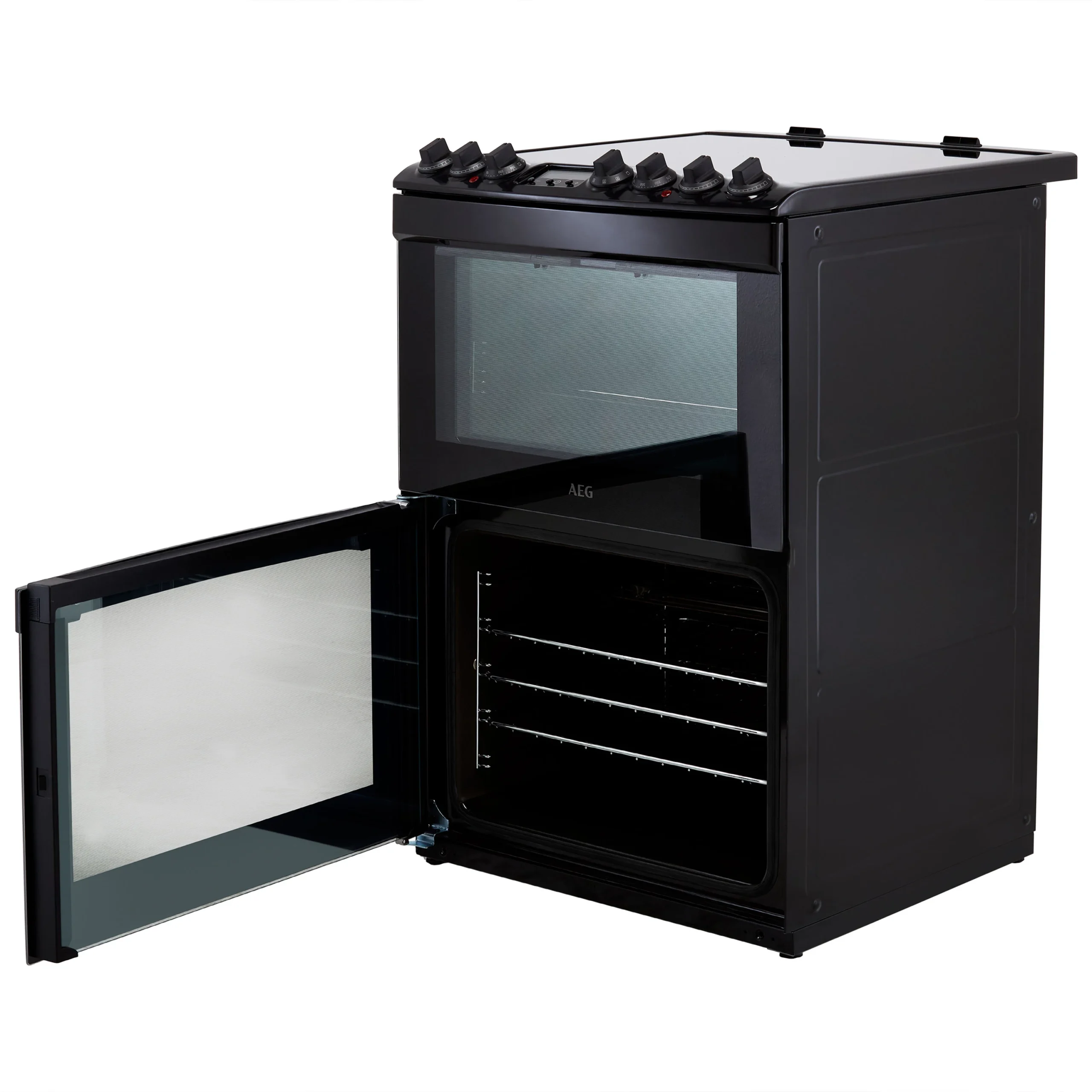 AEG CIB6742ACB_BK 60cm Double Electric Cooker With Induction Hob - Black 8 AEG CIB6742ACB_BK 60cm Double Electric Cooker With Induction Hob - Black - Image 6