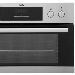 AEG DCB331010M_SS Built-in Electric Double Oven - Stainless Steel Effect -Prime Kitchen aeg dcb331010m ss built in electric double oven stainless steel effect7332543633272 03c bq