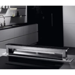 AEG DDE5980G_BK Glass & Metal Downdraft Cooker Hood (W)88cm - Black -Prime Kitchen aeg dde5980g bk glass metal downdraft cooker hood w 88cm black7332543538331 02i bq