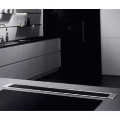 AEG DDE5980G_BK Glass & Metal Downdraft Cooker Hood (W)88cm - Black -Prime Kitchen aeg dde5980g bk glass metal downdraft cooker hood w 88cm black7332543538331 03i bq