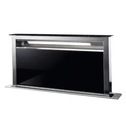 AEG DDE5980G_BK Glass & Metal Downdraft Cooker Hood (W)88cm - Black