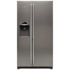 AEG RMB76121NX_SS Freestanding Frost Free Fridge Freezer - Stainless Steel Effect