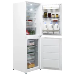 AEG SCB718F3LS_WH 50:50 Built-in Fridge Freezer - White -Prime Kitchen aeg scb718f3ls wh 50 50 built in fridge freezer white7332543769759 01c bq