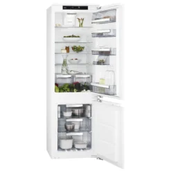 AEG SCE818E6TC_WH 70:30 Integrated Fridge Freezer - White