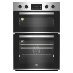 Beko BBDQF22300X Built-in Double Oven - Stainless Steel