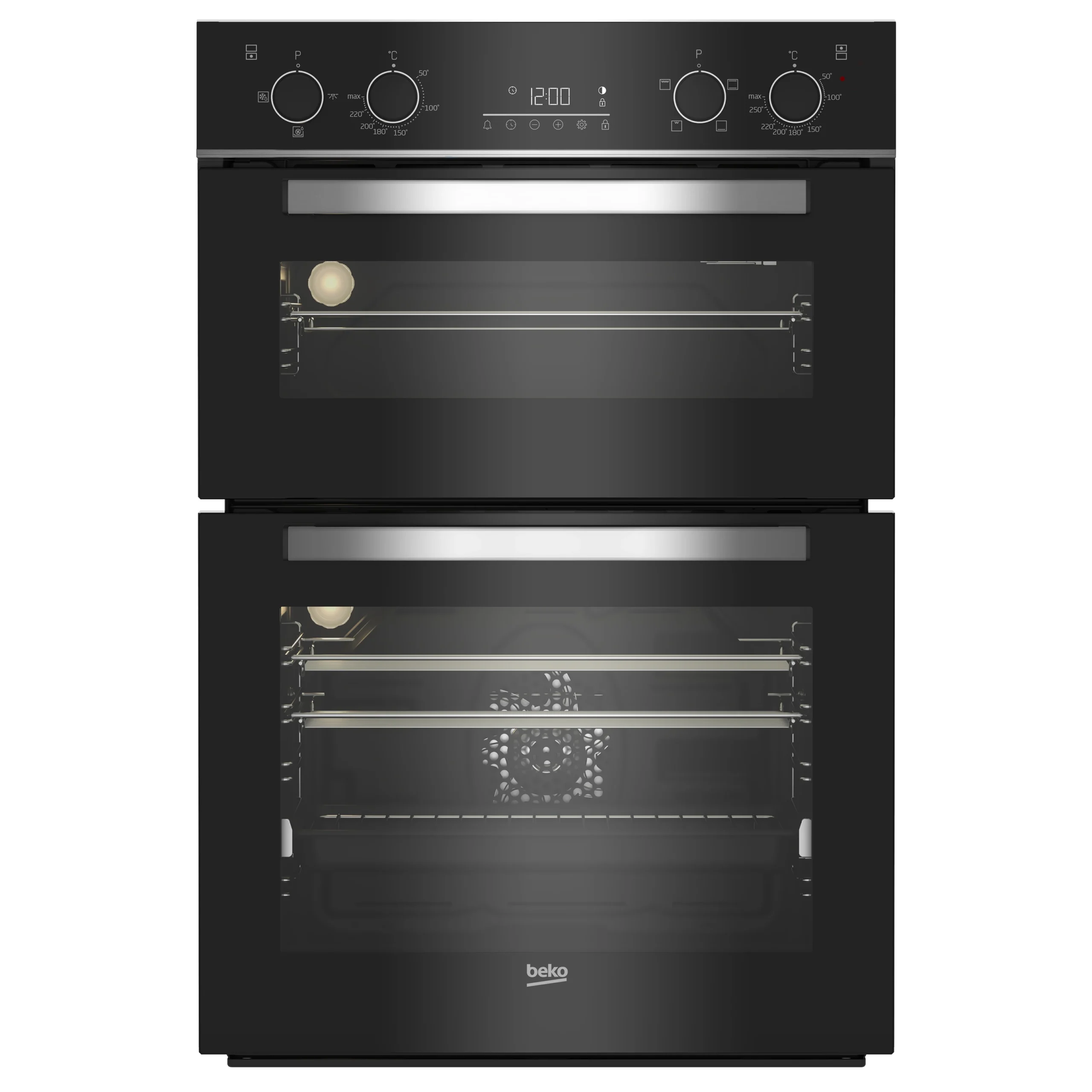 Beko BBDQF24300B Built-in Double Oven - Black 3 Beko BBDQF24300B Built-in Double Oven - Black