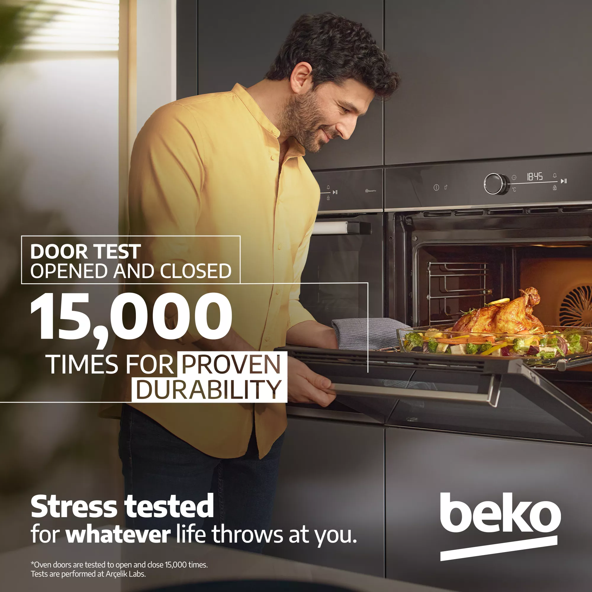Beko BBIS25300XC Built-in Single Multifunction Oven - Black 11 Beko BBIS25300XC Built-in Single Multifunction Oven - Black - Image 9