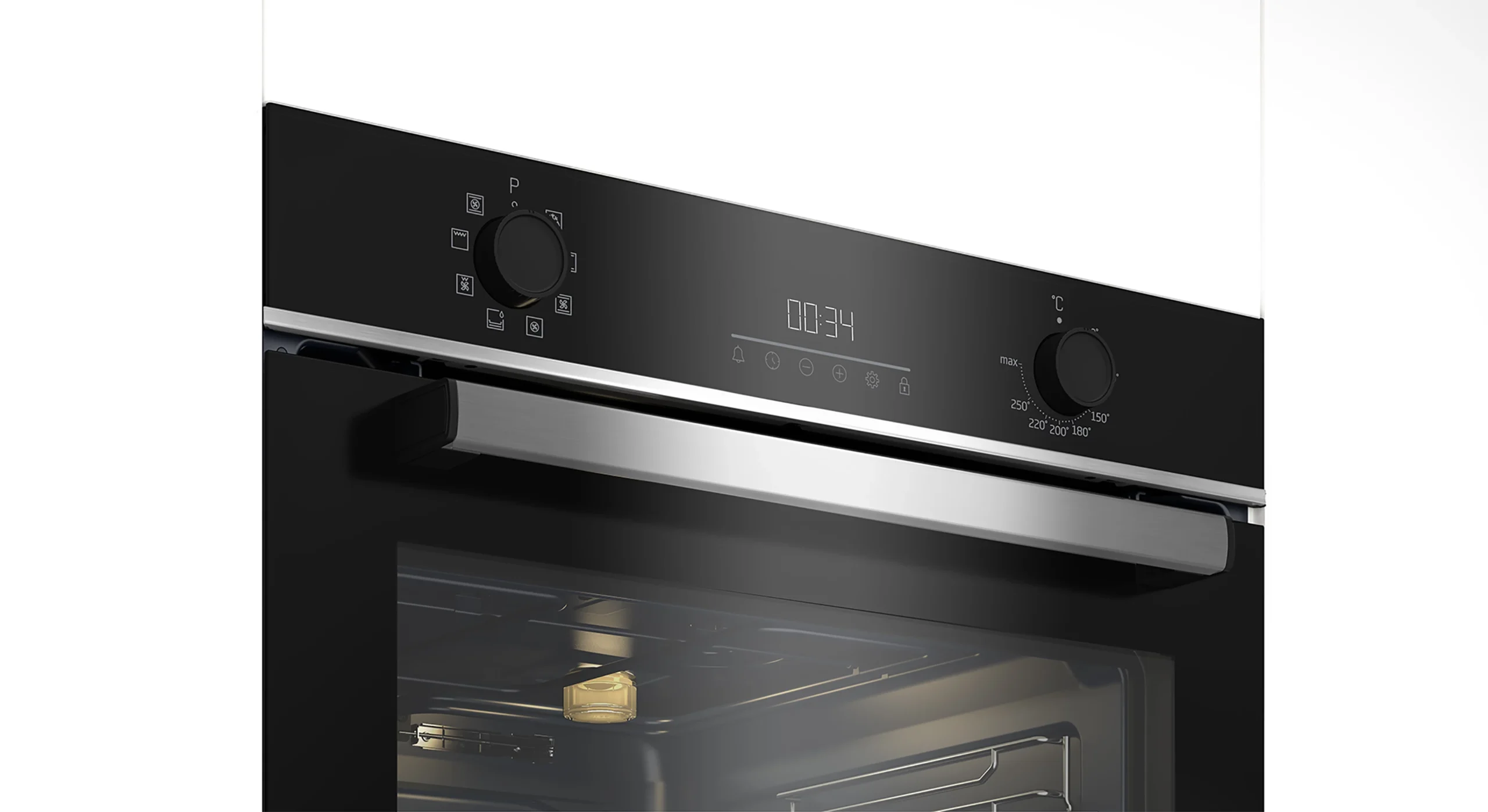Beko BBQM24301BC Built-in Single Multifunction Oven - Black 7 Beko BBQM24301BC Built-in Single Multifunction Oven - Black - Image 5