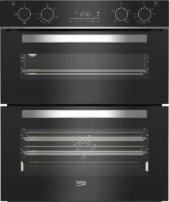 Beko BBTQF24300B Built-under Double Oven - Black
