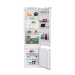Beko BCFDV3973 70:30 Integrated Frost Free Fridge Freezer - White -Prime Kitchen beko bcfdv3973 70 30 integrated frost free fridge freezer white8690842385919 13c bq