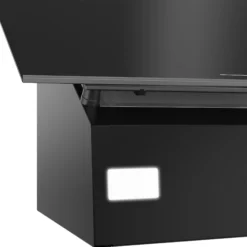 Beko BHCA66341BBH Glass Angled Cooker Hood (W)59.5cm - Black -Prime Kitchen beko bhca66341bbh glass angled cooker hood w 59 5cm black8690842500299 38c bq