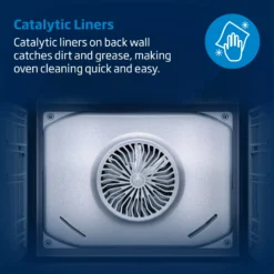 Beko BVM34400BC Built-in Single Multifunction Oven - Black -Prime Kitchen beko bvm34400bc built in single multifunction oven black5023790044677 37c bq