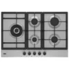 Beko HQBAW75225SX 5 Burner Stainless Steel Gas Hob, (W)750mm