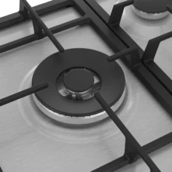 Beko HQBAW75225SX 5 Burner Stainless Steel Gas Hob, (W)750mm -Prime Kitchen beko hqbaw75225sx 5 burner stainless steel gas hob w 750mm8690842475856 40c bq