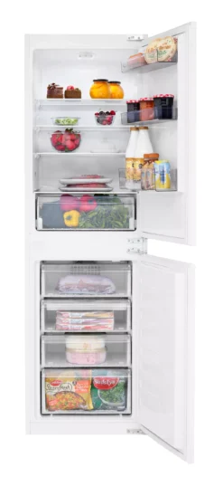 Beko ICQFD355 50:50 Integrated Frost Free Fridge Freezer - White