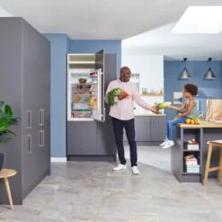 Beko ICQFVD373 70:30 Integrated Frost Free Fridge Freezer - White -Prime Kitchen beko icqfvd373 70 30 integrated frost free fridge freezer white8690842382864 01i bq