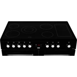 Beko KDVC100K Freestanding Electric Cooker With Ceramic Hob 11 Beko KDVC100K Freestanding Electric Cooker With Ceramic Hob -Prime Kitchen beko kdvc100k freestanding electric cooker with ceramic hob5023790043694 22c