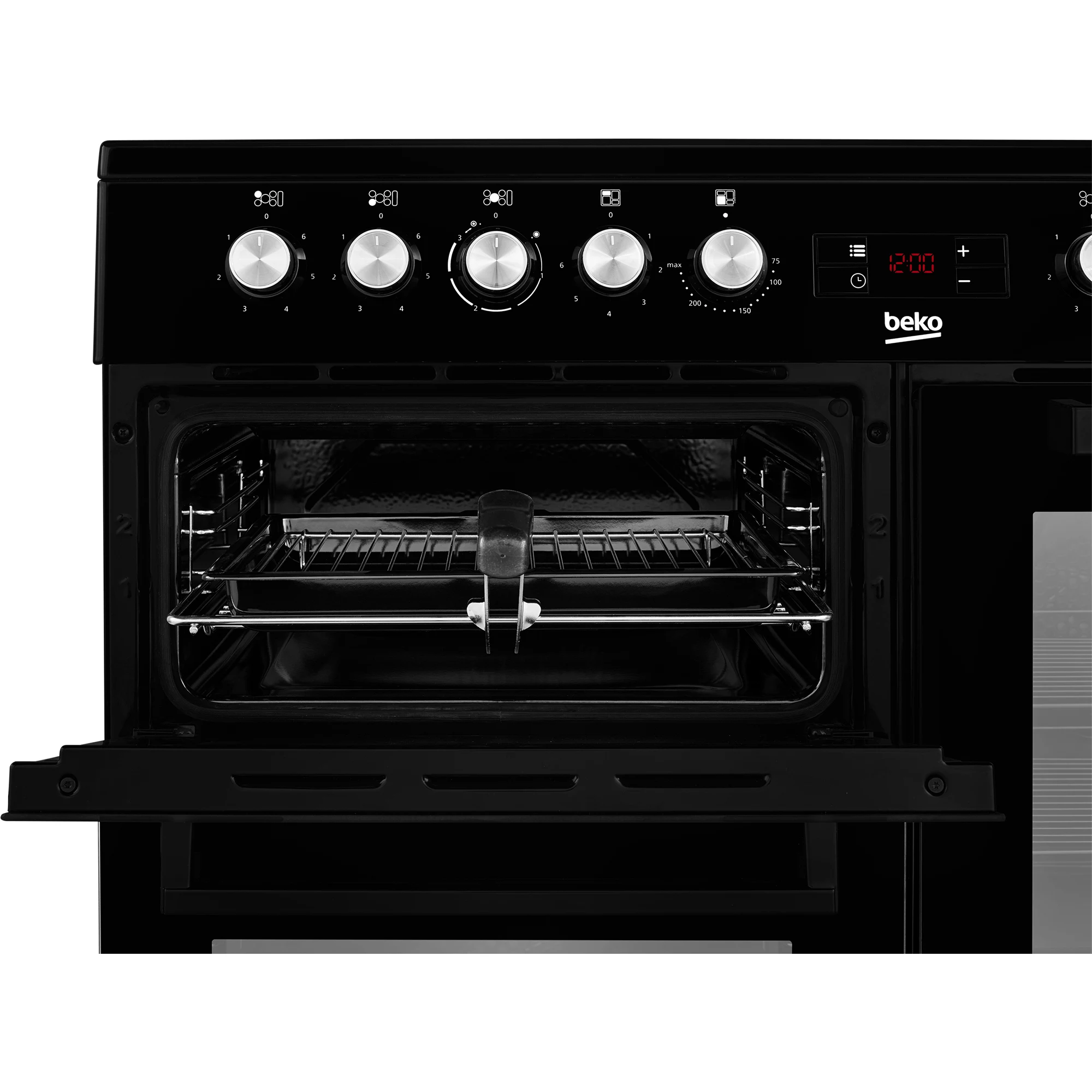 Beko KDVC100K Freestanding Electric Cooker With Ceramic Hob 6 Beko KDVC100K Freestanding Electric Cooker With Ceramic Hob - Image 4
