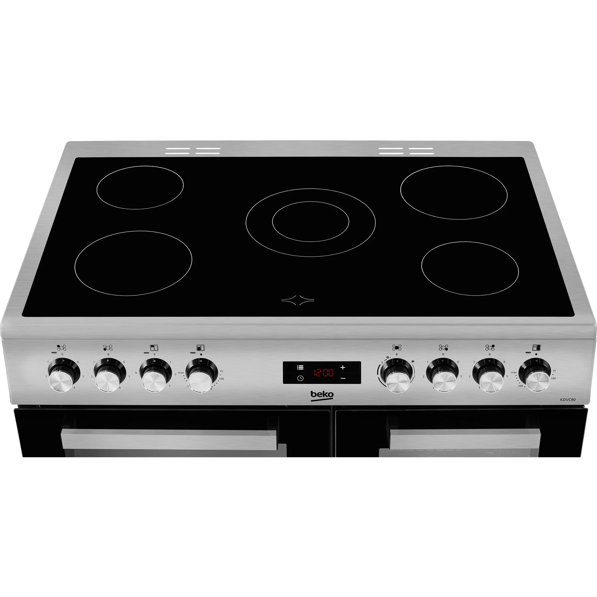 Beko KDVC90X Freestanding Electric Cooker With Ceramic Hob 8 Beko KDVC90X Freestanding Electric Cooker With Ceramic Hob - Image 6