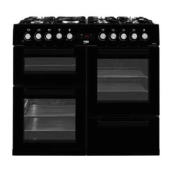 Beko KDVF100K Freestanding Electric Cooker With Gas Hob