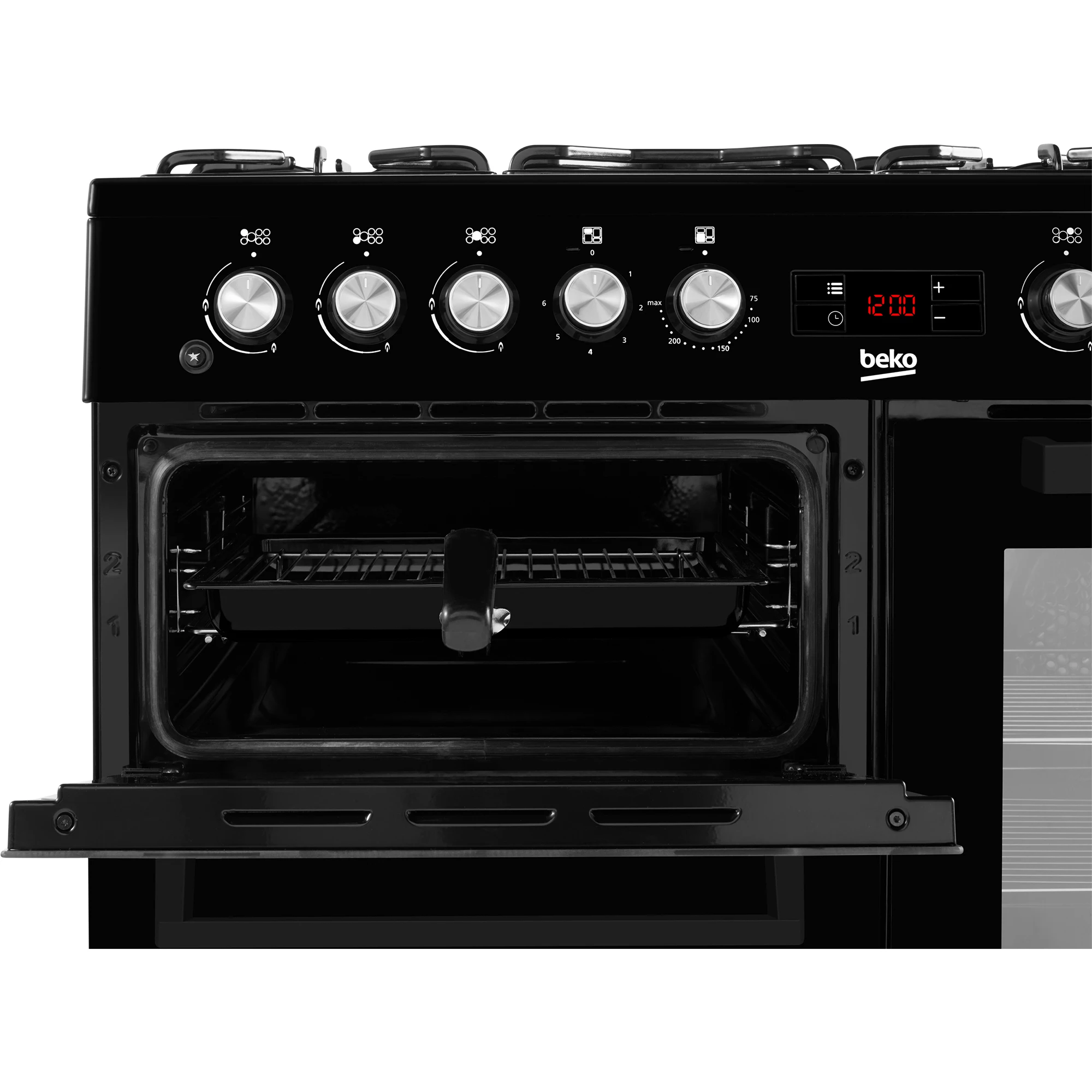 Beko KDVF100K Freestanding Electric Cooker With Gas Hob 5 Beko KDVF100K Freestanding Electric Cooker With Gas Hob - Image 3