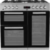 Beko KDVF90X Freestanding Electric Cooker With Gas Hob -Prime Kitchen beko kdvf90x freestanding electric cooker with gas hob5023790043922 21c