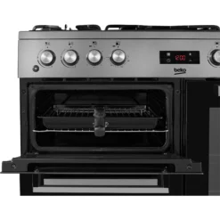 Beko KDVF90X Freestanding Electric Cooker With Gas Hob 11 Beko KDVF90X Freestanding Electric Cooker With Gas Hob -Prime Kitchen beko kdvf90x freestanding electric cooker with gas hob5023790043922 36c