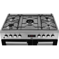 Beko KDVF90X Freestanding Electric Cooker With Gas Hob 12 Beko KDVF90X Freestanding Electric Cooker With Gas Hob -Prime Kitchen beko kdvf90x freestanding electric cooker with gas hob5023790043922 37c