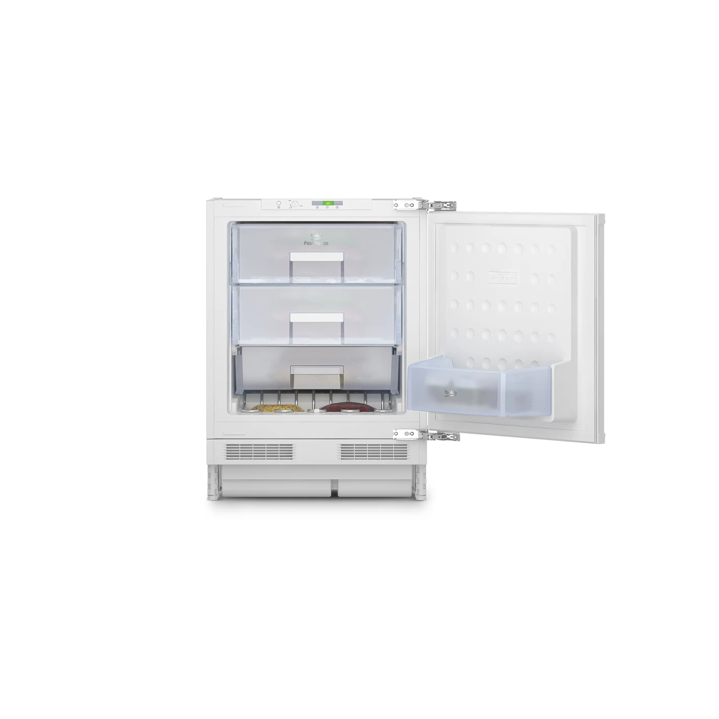 Beko QFS3682 Integrated Defrosting Freezer - White 3 Beko QFS3682 Integrated Defrosting Freezer - White