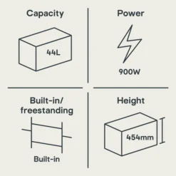 Bosch CMA583MB0B Built-in Microwave Oven - Black -Prime Kitchen bosch cma583mb0b built in microwave oven black4242005279524 01t bq