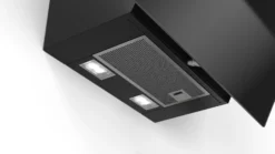 Bosch DWK67EM60B Black Glass & Stainless Steel Angled Cooker Hood, (W)60cm -Prime Kitchen bosch dwk67em60b black glass stainless steel angled cooker hood w 60cm4242005199723 37c bq