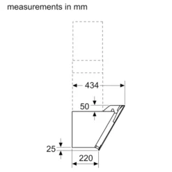 Bosch DWK87EM60B Black Glass & Stainless Steel Angled Cooker Hood, (W)80cm -Prime Kitchen bosch dwk87em60b black glass stainless steel angled cooker hood w 80cm4242005199730 05t bq