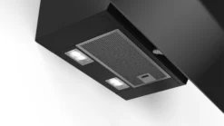 Bosch DWK87EM60B Black Glass & Stainless Steel Angled Cooker Hood, (W)80cm -Prime Kitchen bosch dwk87em60b black glass stainless steel angled cooker hood w 80cm4242005199730 37c bq