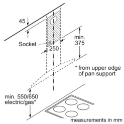 Bosch DWQ64BC50B Stainless Steel Slim Pyramid Cooker Hood, (W)60cm -Prime Kitchen bosch dwq64bc50b stainless steel slim pyramid cooker hood w 60cm4242005051199 03t bq