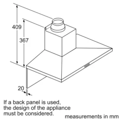 Bosch DWQ94BC50B Stainless Steel Slim Pyramid Cooker Hood, (W)90cm -Prime Kitchen bosch dwq94bc50b stainless steel slim pyramid cooker hood w 90cm4242005051236 02t bq