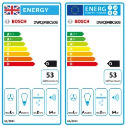 Bosch DWQ94BC50B Stainless Steel Slim Pyramid Cooker Hood, (W)90cm -Prime Kitchen bosch dwq94bc50b stainless steel slim pyramid cooker hood w 90cm4242005051236 EUP EN