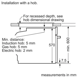 Bosch HBS534BB0B Built-in Single Multifunction Oven - Black -Prime Kitchen bosch hbs534bb0b built in single multifunction oven black4242005057368 03t bq