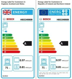 Bosch HBS534BB0B Built-in Single Multifunction Oven - Black -Prime Kitchen bosch hbs534bb0b built in single multifunction oven black4242005057368 EUP EN