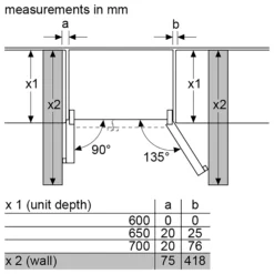 Bosch KAG93AIEPG American Style Freestanding Frost Free Fridge Freezer - Silver Stainless Steel Effect -Prime Kitchen bosch kag93aiepg american style freestanding frost free fridge freezer silver stainless steel effect4242005192267 02t bq