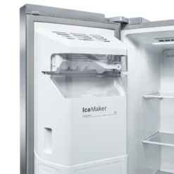 Bosch KAG93AIEPG American Style Freestanding Frost Free Fridge Freezer - Silver Stainless Steel Effect -Prime Kitchen bosch kag93aiepg american style freestanding frost free fridge freezer silver stainless steel effect4242005192267 03c bq