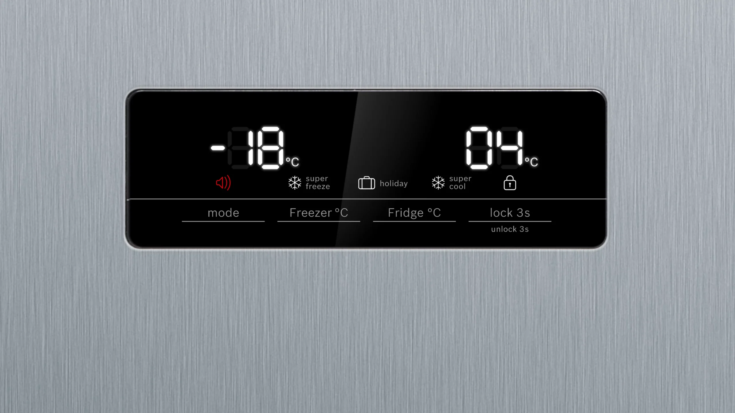 Bosch KAN93VIFPG American Style Freestanding Automatic Defrost Fridge Freezer - Stainless Steel Effect 9 Bosch KAN93VIFPG American Style Freestanding Automatic Defrost Fridge Freezer - Stainless Steel Effect - Image 7