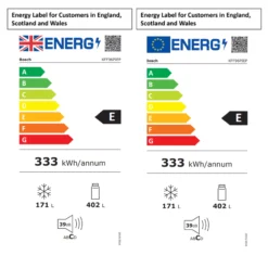 Bosch KFF96PIEP 50:50 American Style Freestanding Automatic Defrost Fridge Freezer - Silver -Prime Kitchen bosch kff96piep 50 50 american style freestanding automatic defrost fridge freezer silver4242005265039 eup en bq