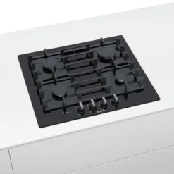 Bosch PPP6A6B90 (W)59cm Gas Hob - Black -Prime Kitchen bosch ppp6a6b90 w 59cm gas hob black4242002801933 01i BQ