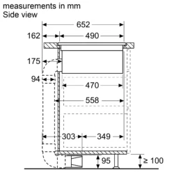 Bosch PVQ731F15E 71cm Induction Hob - Black -Prime Kitchen bosch pvq731f15e 71cm induction hob black4242005194407 02t bq