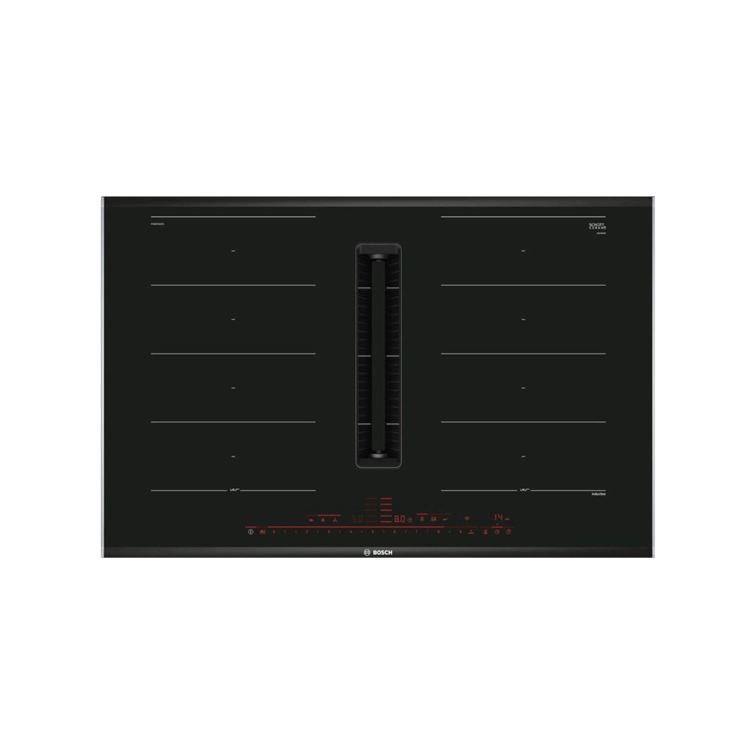 Bosch PXX875D67E 81.6cm Induction Hob - Black 3 Bosch PXX875D67E 81.6cm Induction Hob - Black